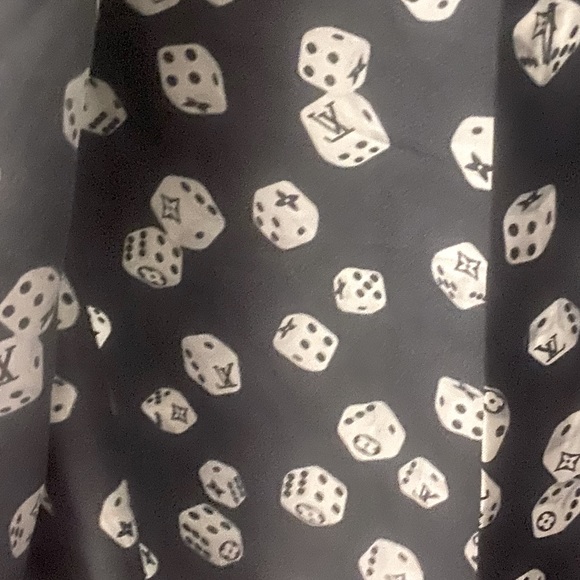 Louis Vuitton Other Louis Vuitton Silk Dice Dress Shirt Poshmark